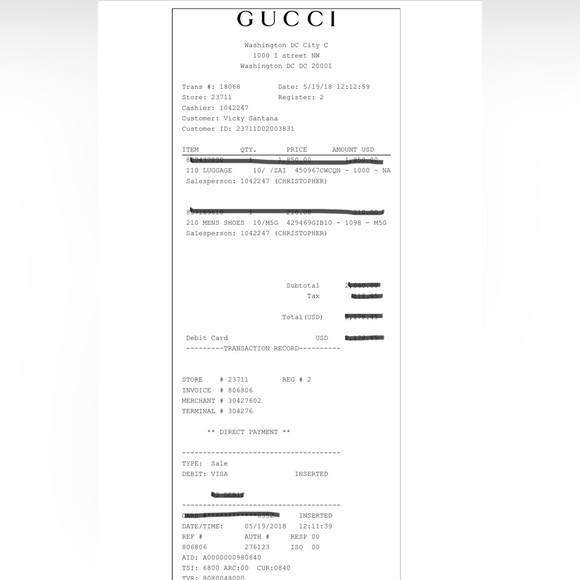 AUTHENTIC GUCCI Slides Mens 5 • Women 7 - 7.5 Like NEW Black with Green & Red - Picture 11 of 14